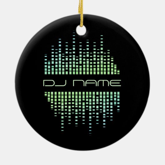 DJs Music Producer Remixer Ornament (Achterkant)