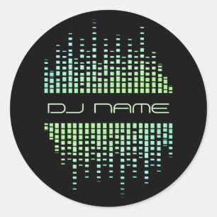 DJs Music Producer Remixer Ronde Sticker