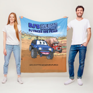 DJ's Off-Road Adventures Blanket Fleece Deken