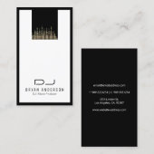 Djs Professional-muziek Visitekaartje (Voorkant / Achterkant)