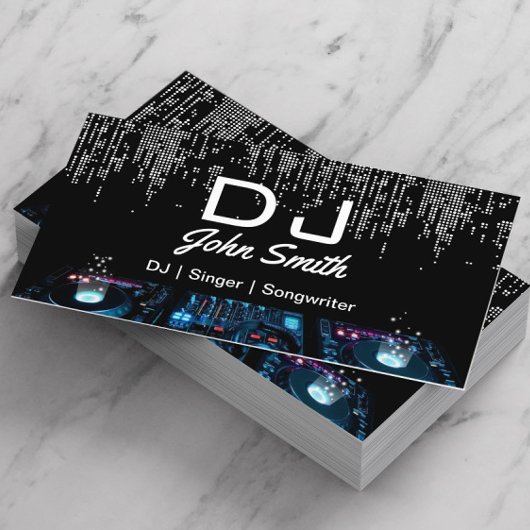 DJs Singer Songwriter Modern Music Event Visitekaartje