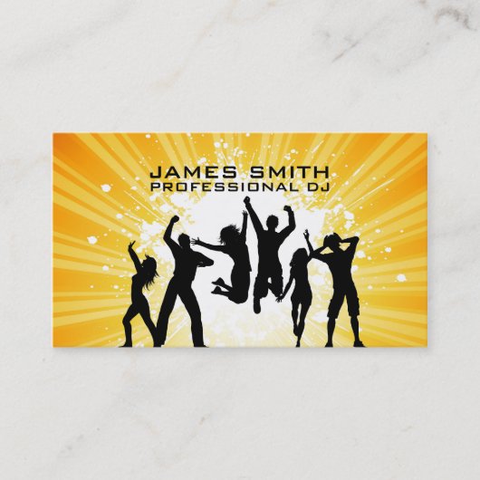 DJ's Visitekaartje (Voorkant)