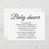 DjskisAnnouncement Postcard Aankondigingskaart (Voorkant / Achterkant)