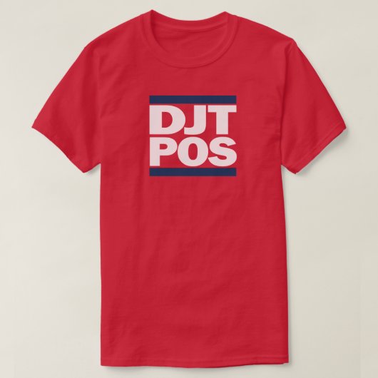 DJT-POS_Rode T-shirt (Design voorkant)
