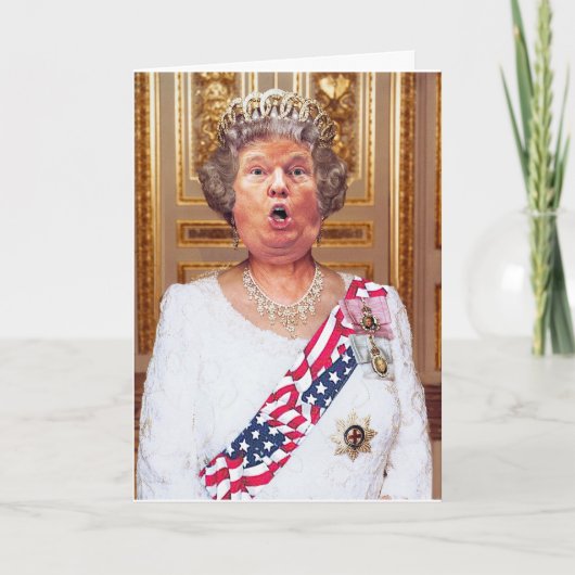 DJT Royal  Verjaardag Kaart (Voorkant)