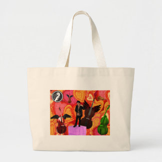 Djumbo Fun Nick Breco Grote Tote Bag