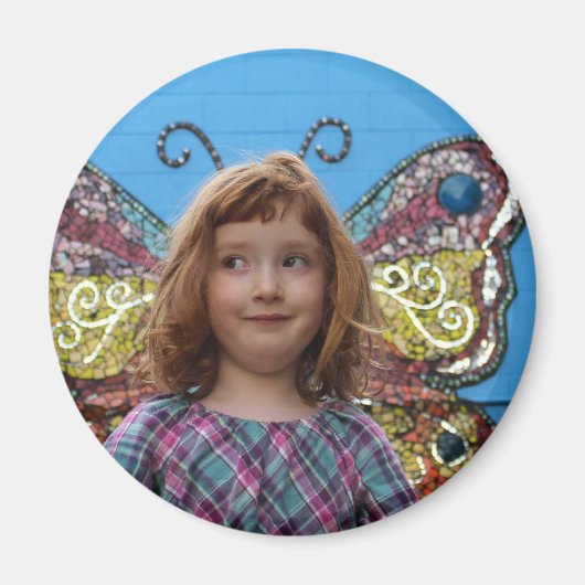 Djuna vlinder magneet (helderder) (Voorkant)