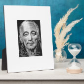 djwhal khul opgezette meester fotoplaat (Zijkant)