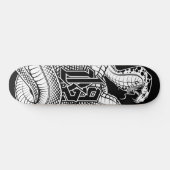 DK92 Cobra Logo - Skateboard (Horizontaal)