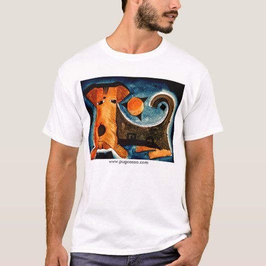 dk_2006May26g, www.pugcasso.com T-shirt (Voorkant)