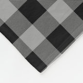 Dk Gray Buffalo Pset Lumberjack CB 1IQIRN Fleece Deken (Hoek)