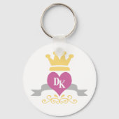 DK Heart Logo Sleutelhanger (Voorkant)
