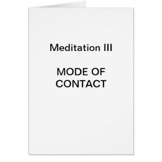 DK Meditation Series: Meditation III - KAART