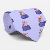 DK-pig lezen hoe je het vliegboek kunt lezen Stropdas (Opgerold)