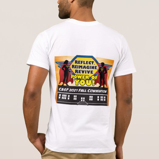 DKAS Con 2021 Man T-shirt (Achterkant)