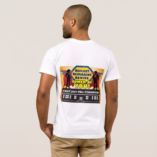 DKAS Con 2021 Man T-shirt (Achterkant volledig)