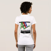 DKAS-verdrag 2022 voor vrouwen T-shirt (Achterkant volledig)