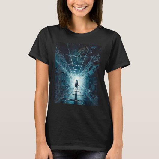 DKH138 Sci fi Graphic  Sweet Void Bliss T-shirt (Voorkant)