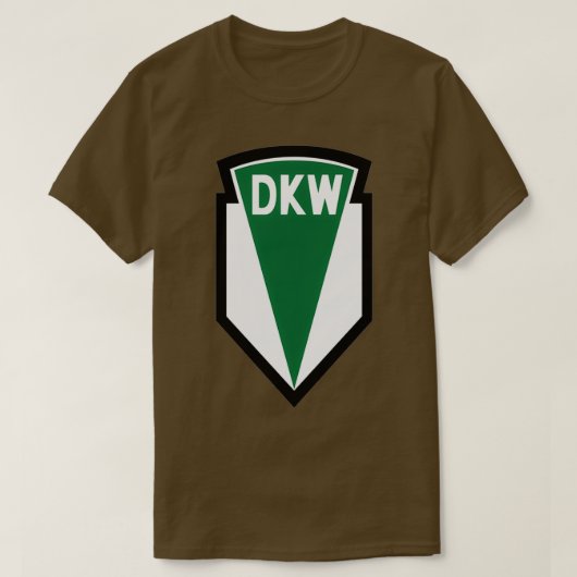 DKW-motorfietsen T-shirt (Design voorkant)