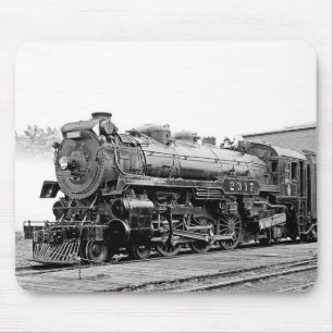 DL&W RR-engine #2317 Scranton Pa. Mousepad Muismat