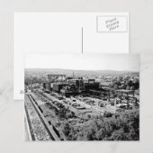 DL & W RR Foundry Scranton Pa. Briefkaart (Voorkant / Achterkant)