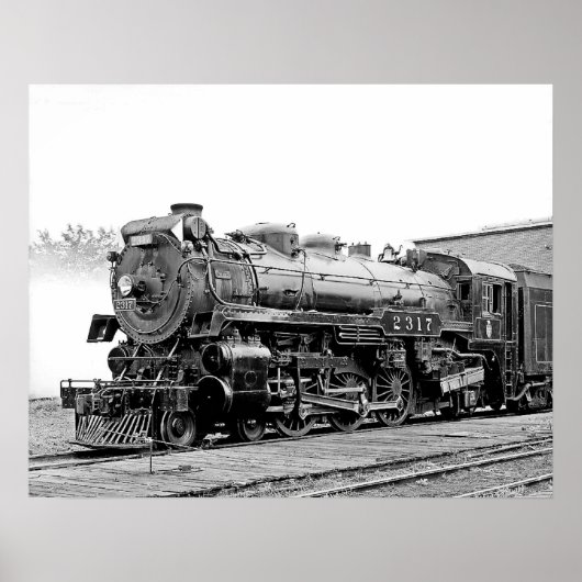 DL & W RR Scranton Pa. Afdrukken Poster (Voorkant)