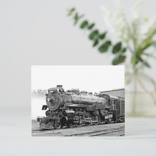 DL & W RR Scranton Pa. Briefkaart (Staand voorkant)