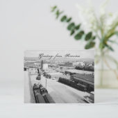 DL & W RR Scranton Pa. Briefkaart (Staand voorkant)