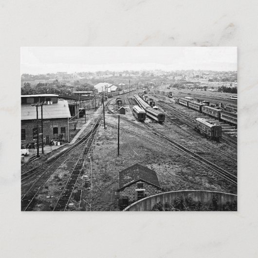 DL & W RR Scranton Pa. Briefkaart (Voorkant)