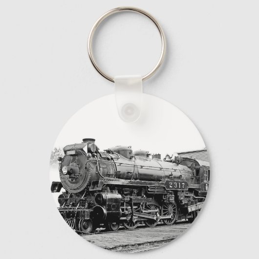 DL & W RR Scranton Pa. Button Sleutelhanger (Voorkant)