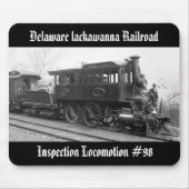 DL+ W-stoominspectielocomotief Muismat (Voorkant)