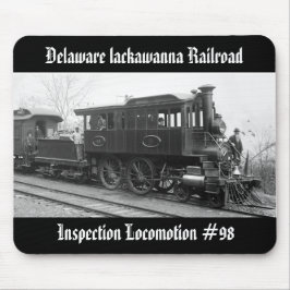 DL+ W-stoominspectielocomotief Muismat