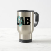 DLAB Travel Mug Reisbeker (Voorkant rechts)