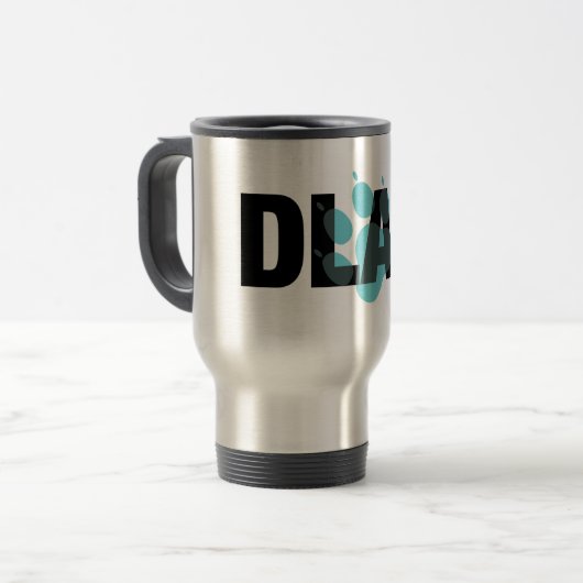 DLAB Travel Mug Reisbeker (Voorkant links)