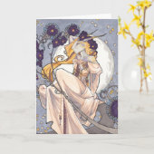 Dlane bij het Lege Wenskaart van de Schemer Kaart (Gele Bloem)