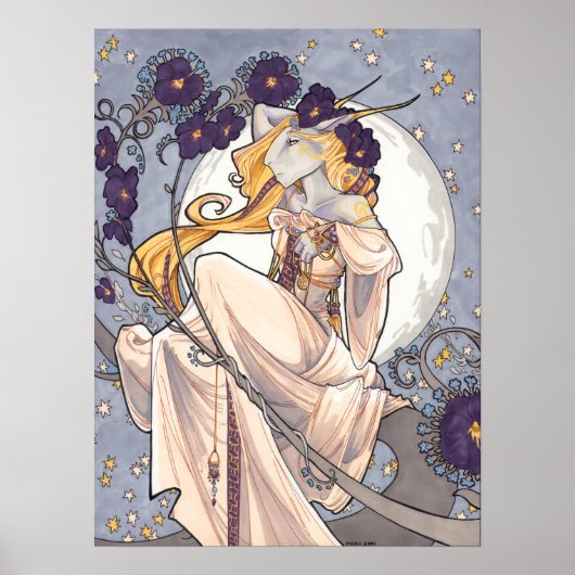 Dlane in Dusk Poster (Voorkant)