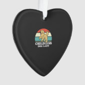 dless Dog Lady Ornament (voorkant)