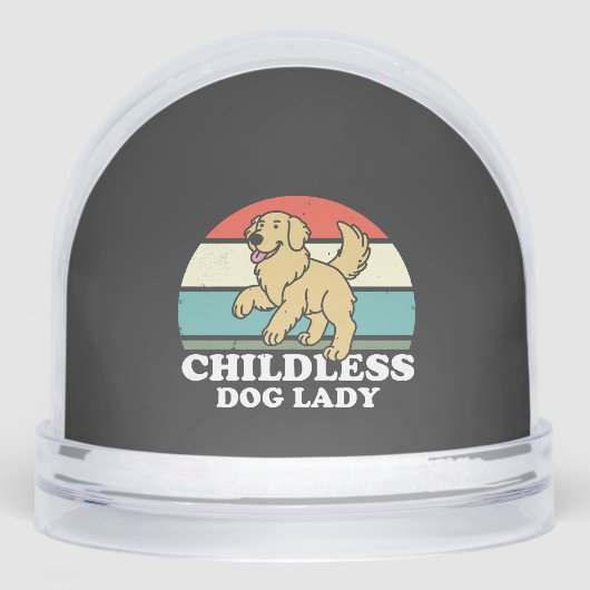 dless Dog Lady Sneeuwbol (Voorkant)