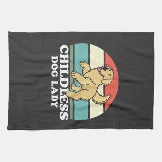 dless Dog Lady Theedoek