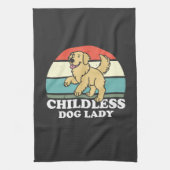 dless Dog Lady Theedoek (Verticaal)