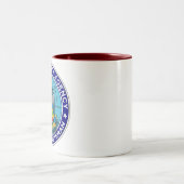 DLI - ASA Koude Oorlog Vet 1 Tweekleurige Koffiemok (Center)