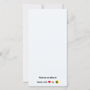 DLive - Hartelijk dank - Kaart