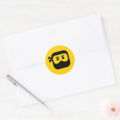 DLive Ninja afgeronde Sticker (Envelop)