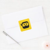 DLive Ninja Icon Squared Sticker (Envelop)