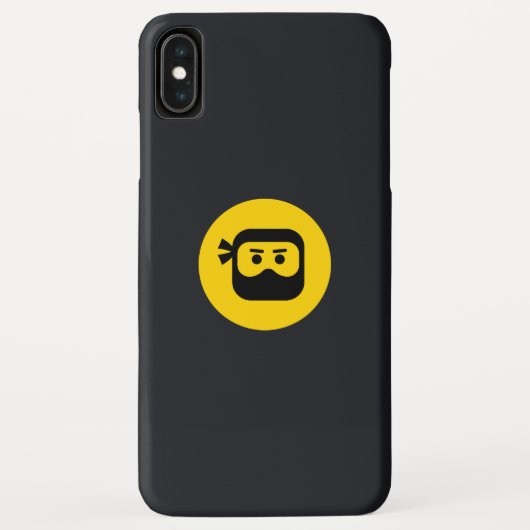 DLive Ninja Logo zwarte telefoontas Case-Mate iPhone Case (Achterkant)