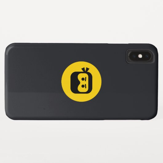 DLive Ninja Logo zwarte telefoontas Case-Mate iPhone Case (Achterkant (horizontaal))