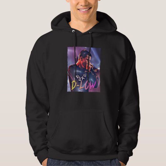 Dlow D Low Beatbox Beatboxer Hiphop Mus Hoodie (Voorkant)