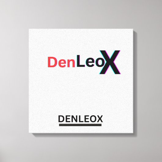 DLX(denleox) Canvas Afdruk (Voorkant)