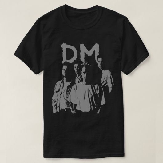 DM - 80s synth pop Premium T-shirt (Design voorkant)