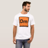 Dm - Drum Machine Chemie Periodic Table Symbol T-shirt (Voorkant volledig)